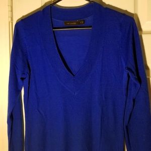Royal Blue The Limited Sweater V Neck Small